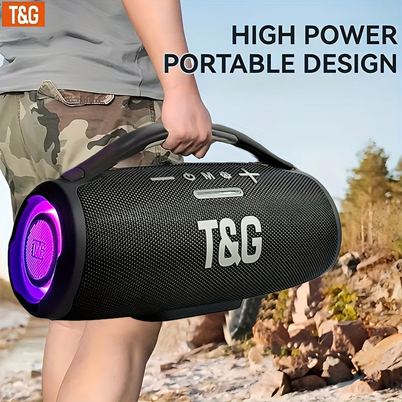 TG418 Wireless Speaker, Featuring Type-C, a 3000Mah Battery, And Compatibility