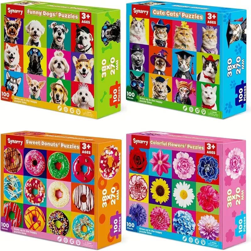 Large Jigsaw Puzzles for 3+ Years Old