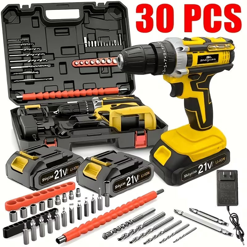 Home Multi-Purpose Cordless Drill Tool Set 18