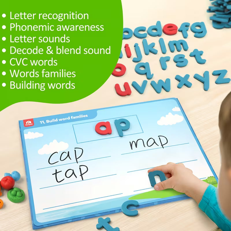 Coogam 78 Magnetic Alphabet Letters