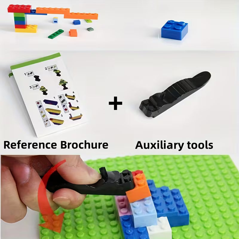 500-Piece/1000-Piece Bag Classic Building Blocks