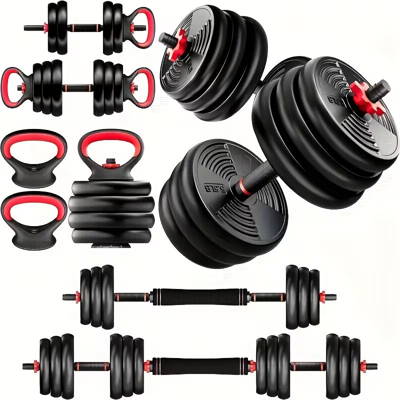 Adjustable Dumbbell Set 20LBS/35LBS/55LB/70LBS/90Lbs Free Weights Dumbbells, 4 in 1 Weight