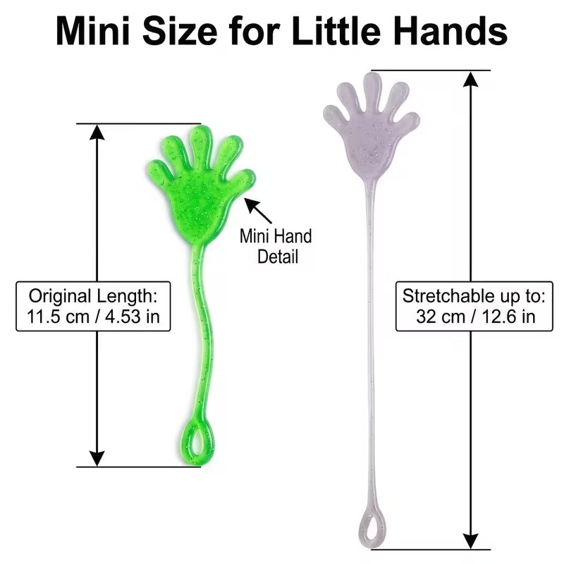 28-Piece Mini Sticky Hands Toys