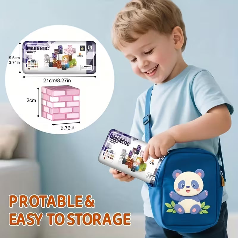 40-Piece Magnetic Tiles