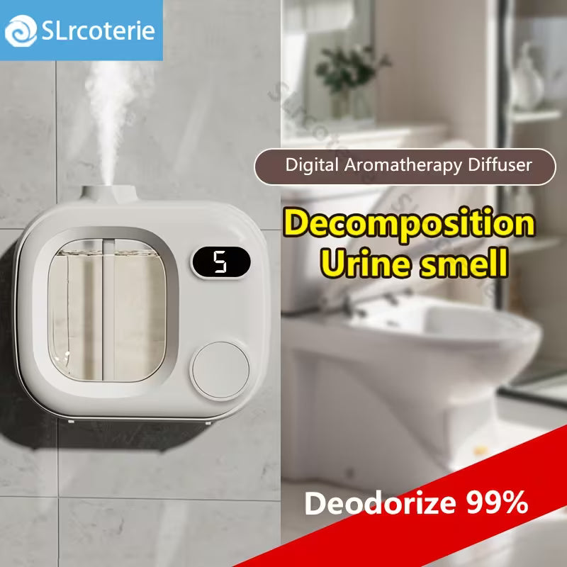One-Button Switch, Five-Speed Adjustable Smart Aromatherapy Diffuser - Small Size, Suitable