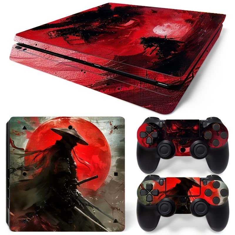 Console Stickers for Playstation 4 Slim, Prevent Scratches Without Leaving Set