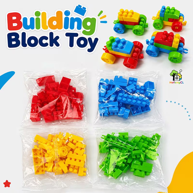Upgraded 104-Piece Building Block Set