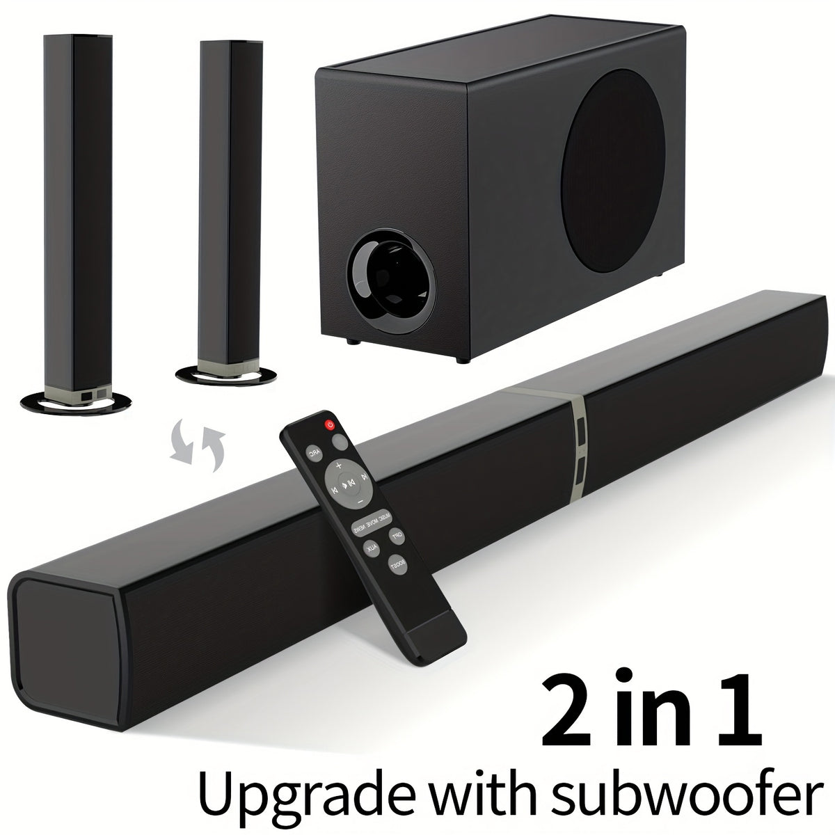 2-In-1 TV Sound Bar