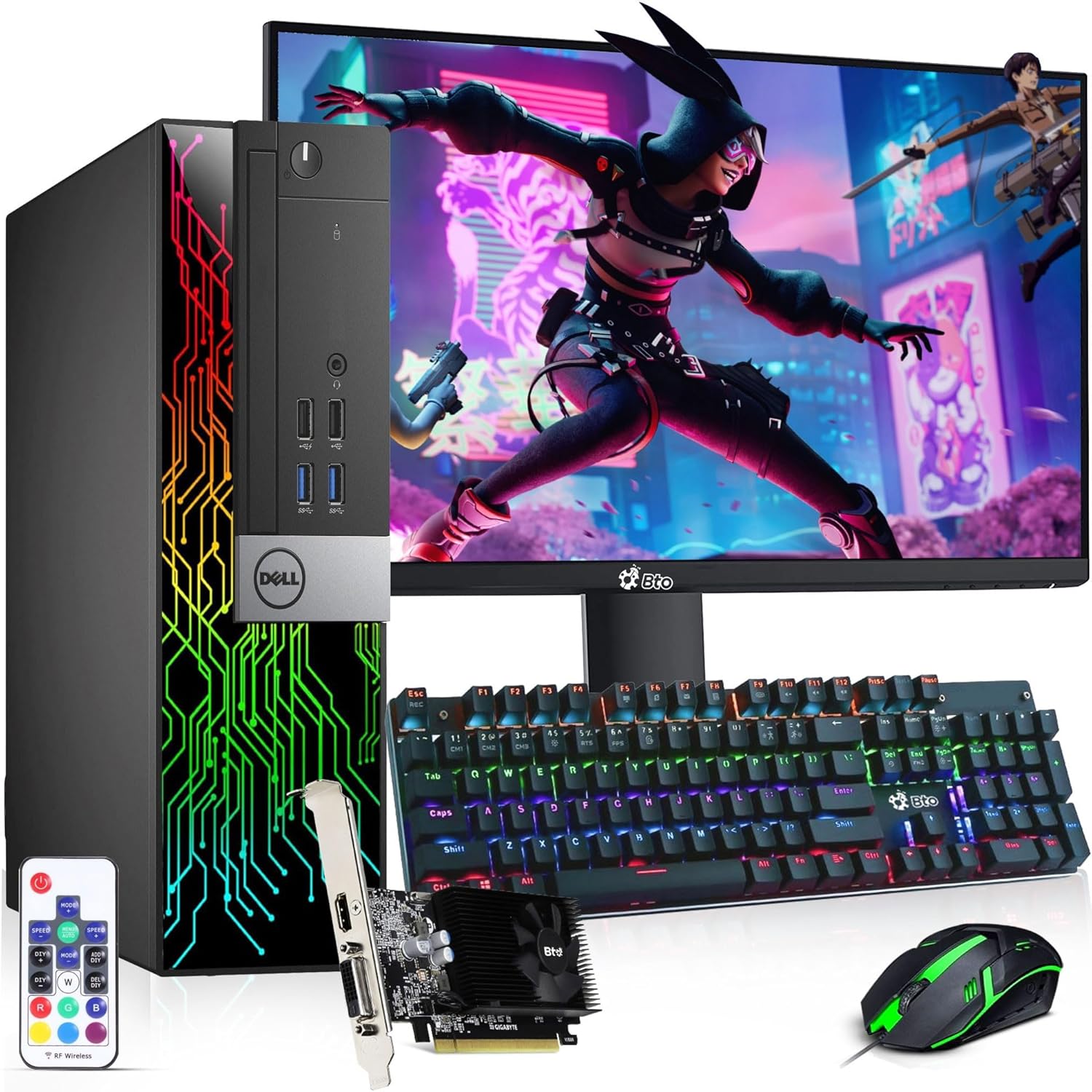 Dell RGB Gaming Desktop Computer - Intel Core i5-6th Gen