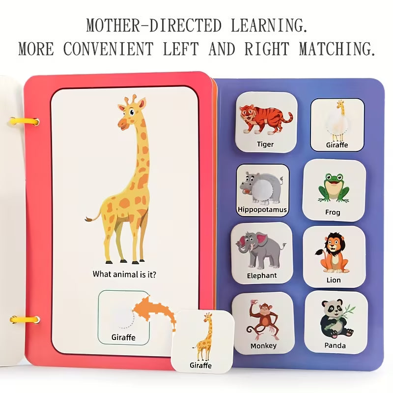 4 Packs of Preschool Busy Books Preschool Cognitive Quiet Books