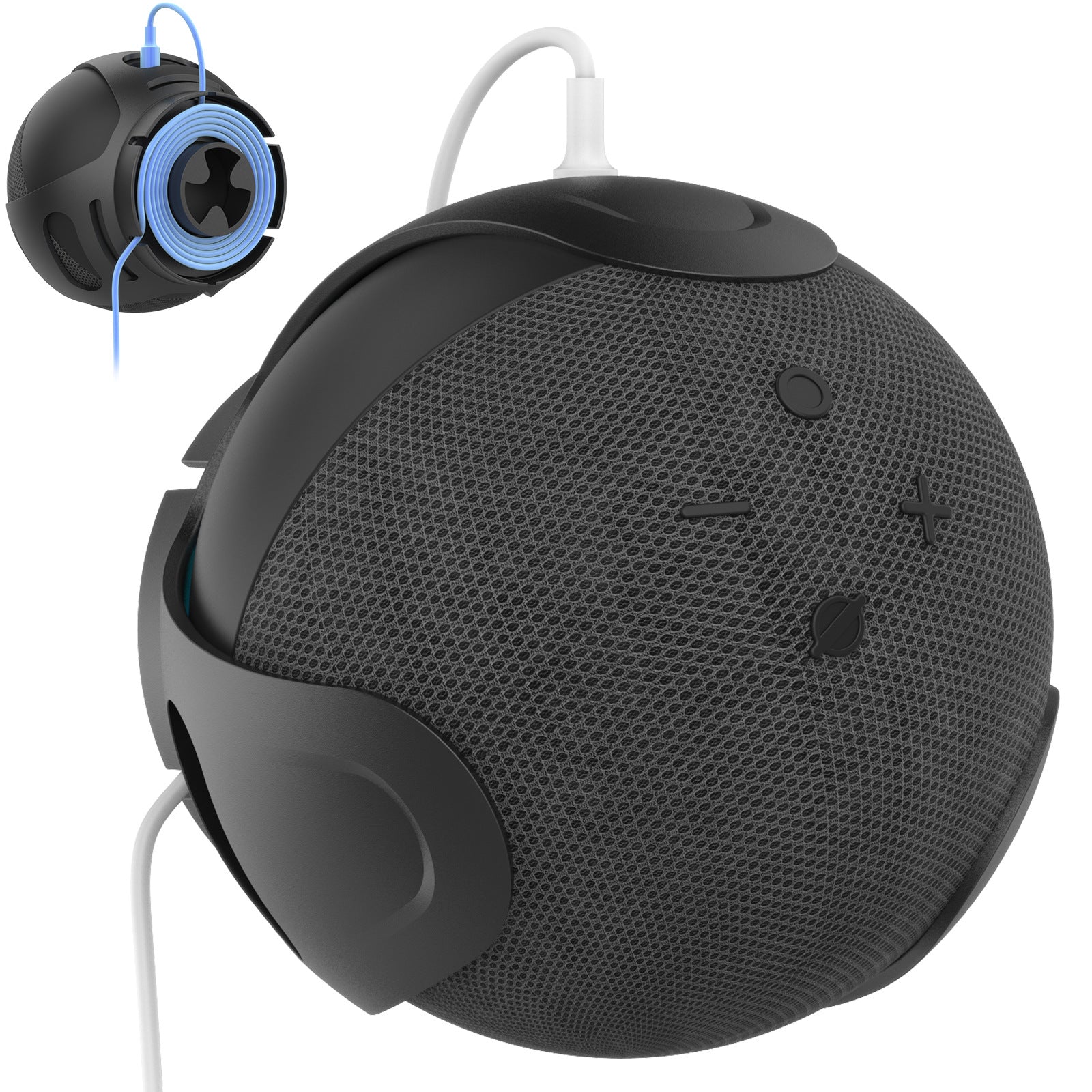 For Echo Dot 4 & 5 Wall Mount - Durable