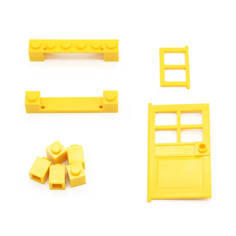 102-Piece Door Window Brick Bulk House Building Blocks Bricks Toys City
