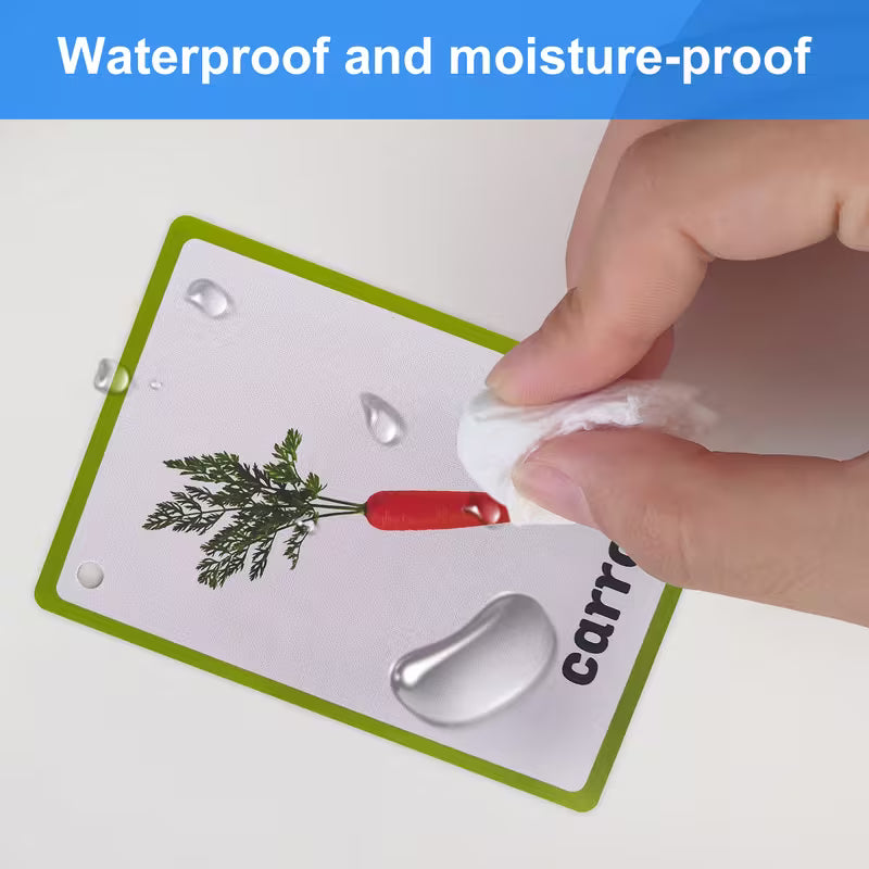 20 Vegetable Flashcards for Kids