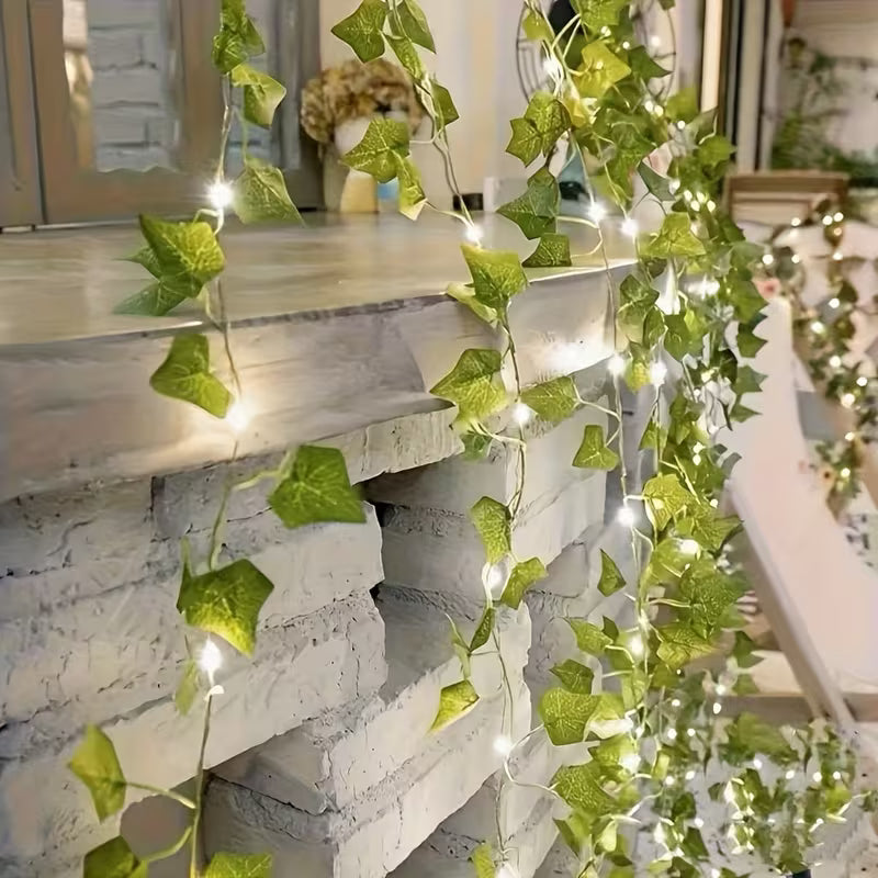Of Imitation Ivy String Lights, 78.74 inch Long Set