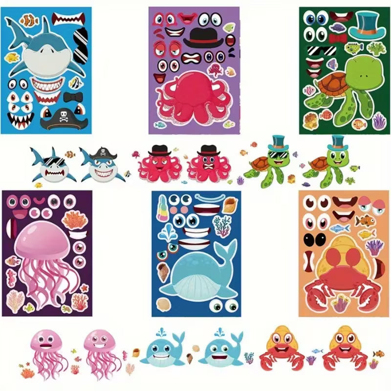 Cartoon Stickers - Parties