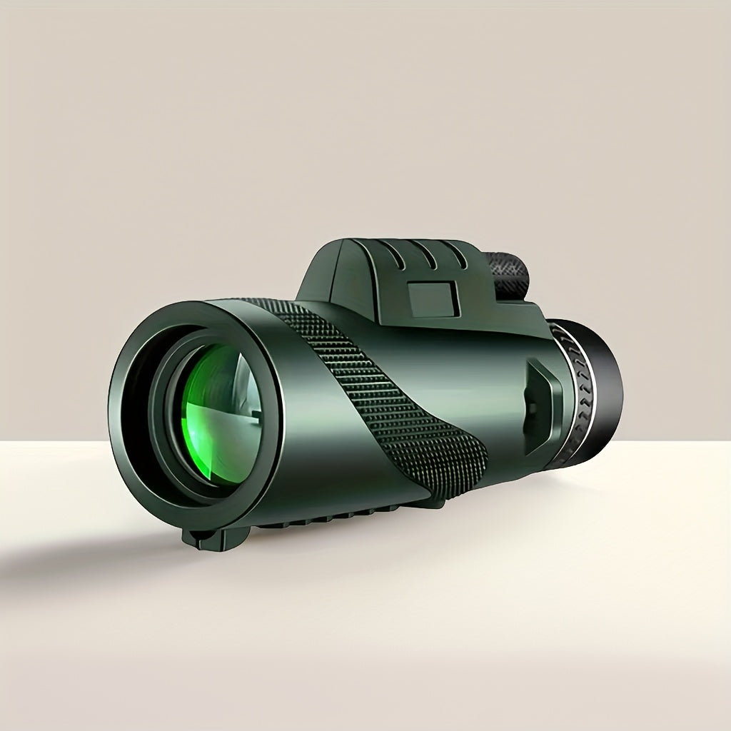 10X50 HD Monocular, 50mm Objective Lens, 10x Magnification, Best Glass Set, Glass
