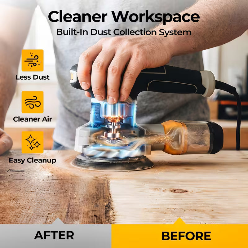 DEKO 3-in-1 Multi-Base Electric Sander Kit