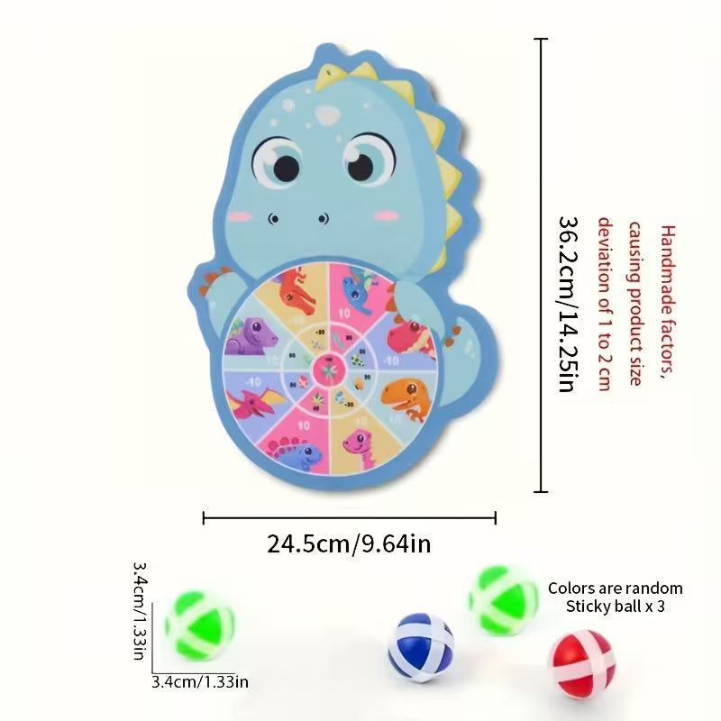 Youngsters' Sticky Ball Target Board with 3/6 Balls & Hook the Ball