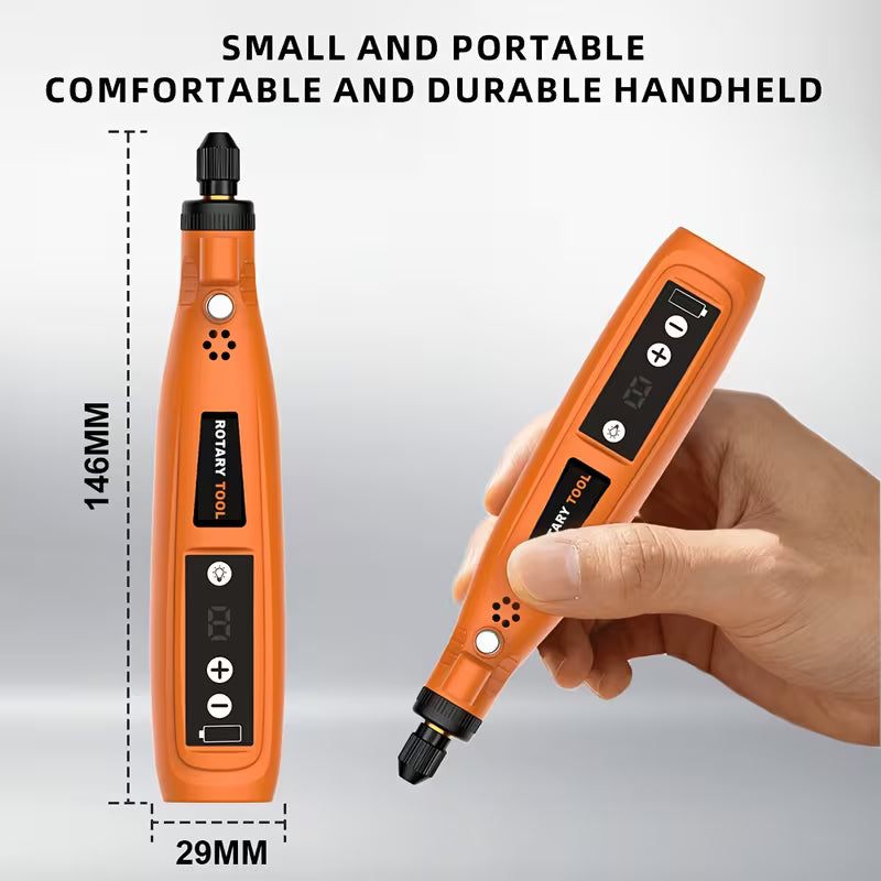 Mini Cordless Rotary Tool with Li-ion Battery