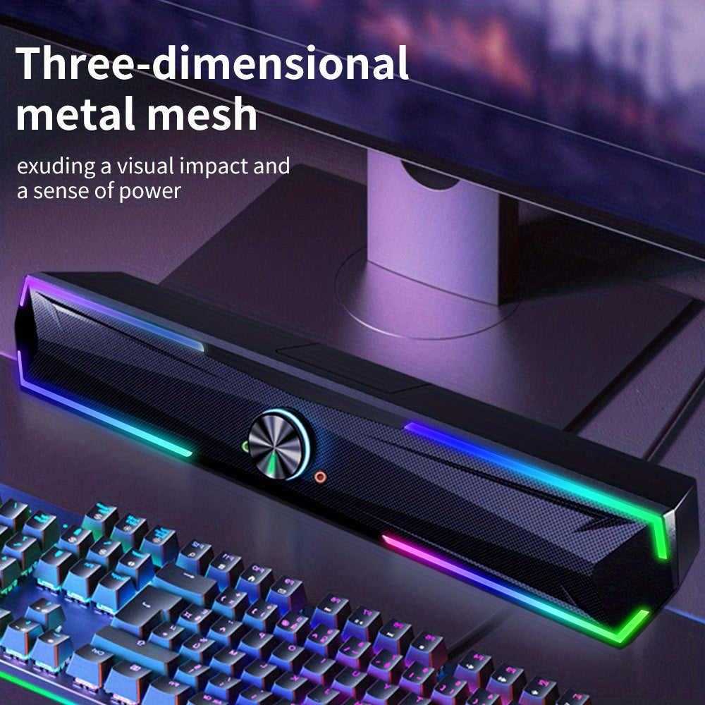 New Wireless Wired Computer PC Stereo Speakers 4D Surround Soundbar