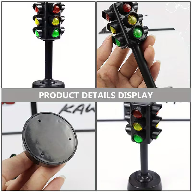 1PC Dollhouse Realistic Traffic Light Model