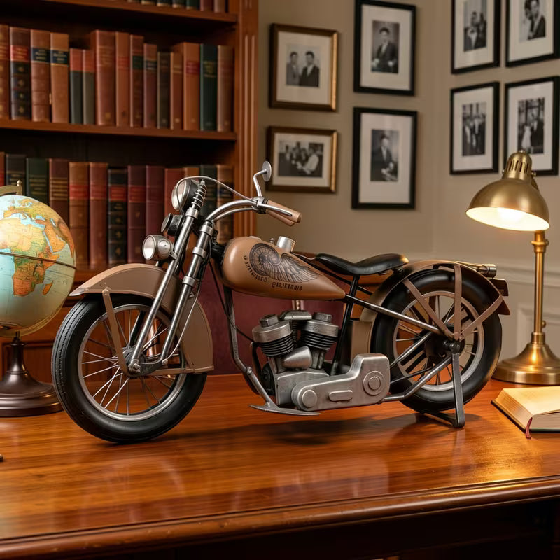 Vintage Motorcycle Model