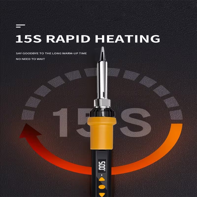 US Standard 80W Digital Soldering Iron 908D •, Iron