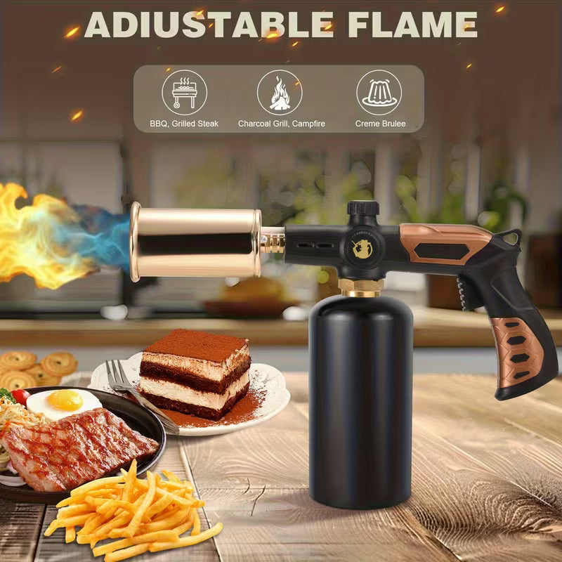 High Power Propane Torch, Adjustable Flamethrower