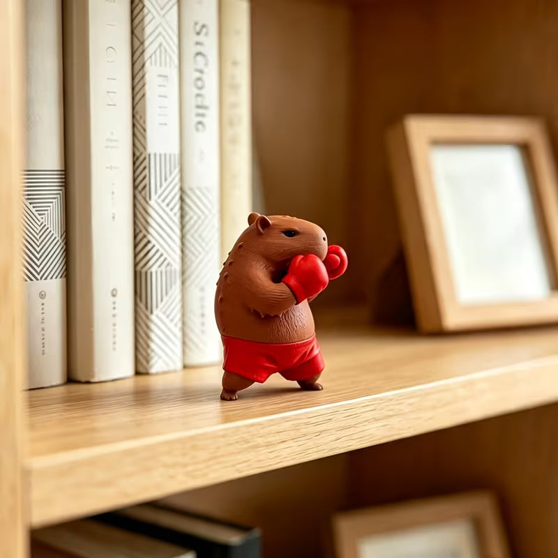 Cute Capybara Figurine Plastic