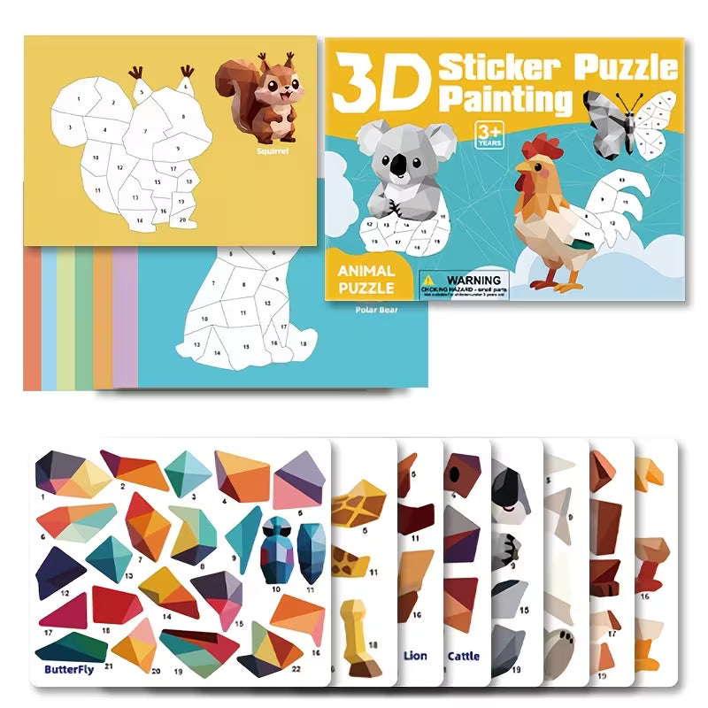 Creative Fun with 8 Stickers