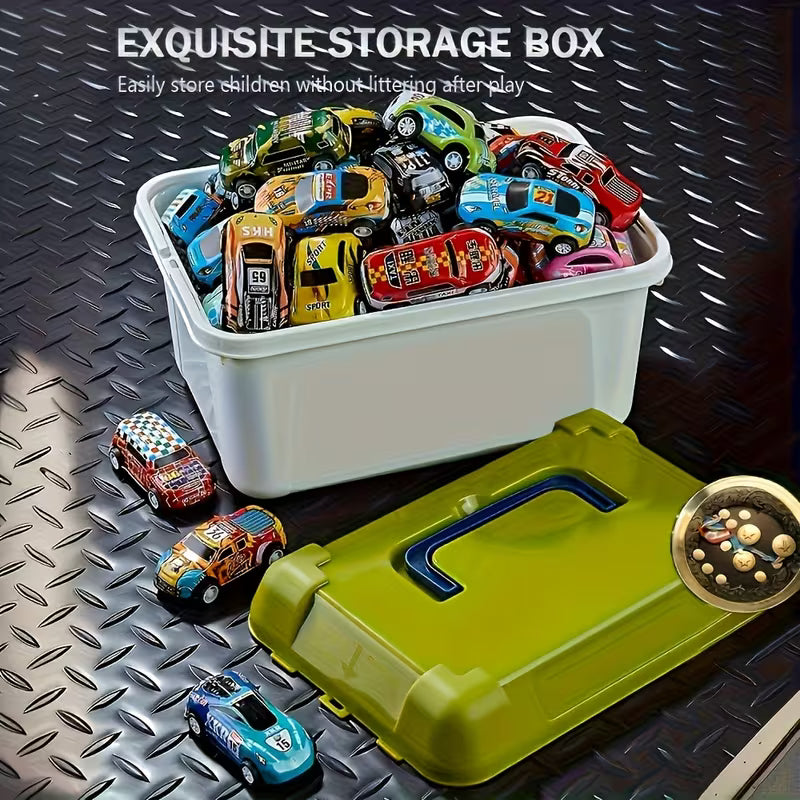 Stylish Alloy Pullback Tin Car
