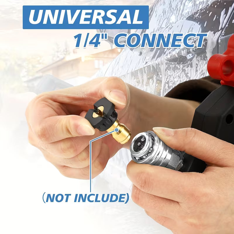 High-Pressure Washer Water Gun, 1/4 Quick Connect, 4000Psi, High-Pressure Nozzle