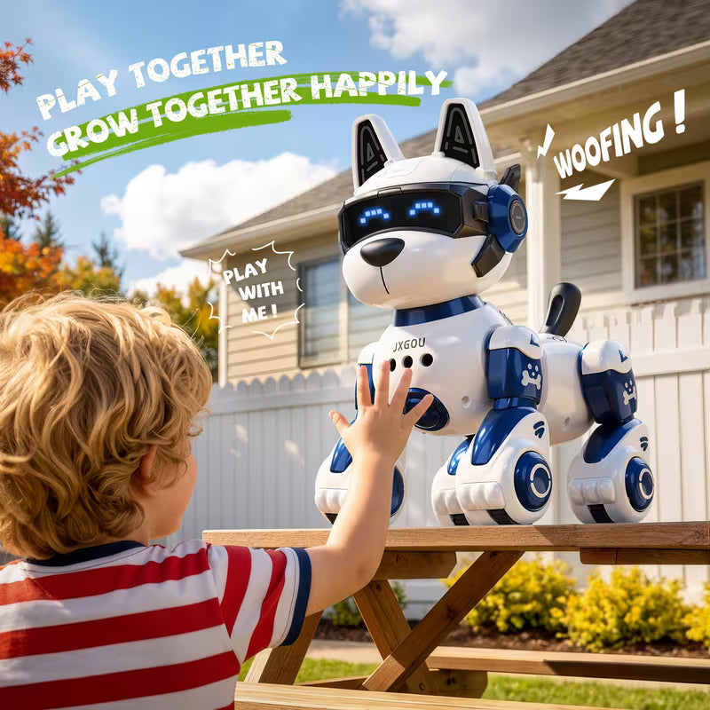 Robot Dog for Boys Toys with Voice and APP Control 2.4GHz