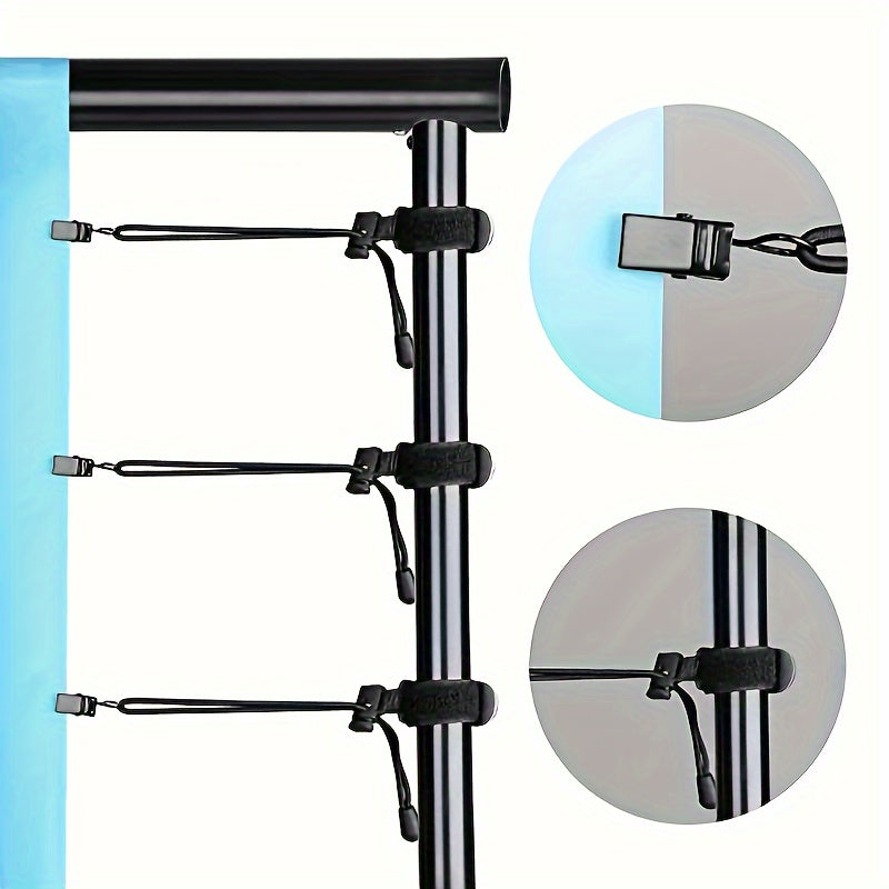 Elastic Rope Photography Clips 12pcs, Often Set