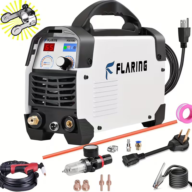 FLARING FC650D Plasma Cutter, 65 Amp Plasma Cutter