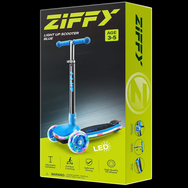 3-Wheel Light-up Kids Scooter