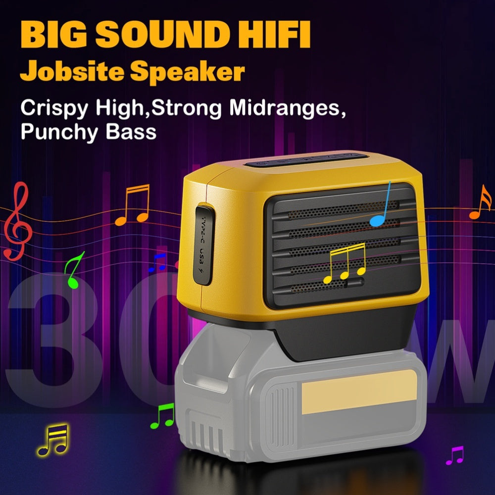 Surgesonic Loud Hifi Construction Site Speaker