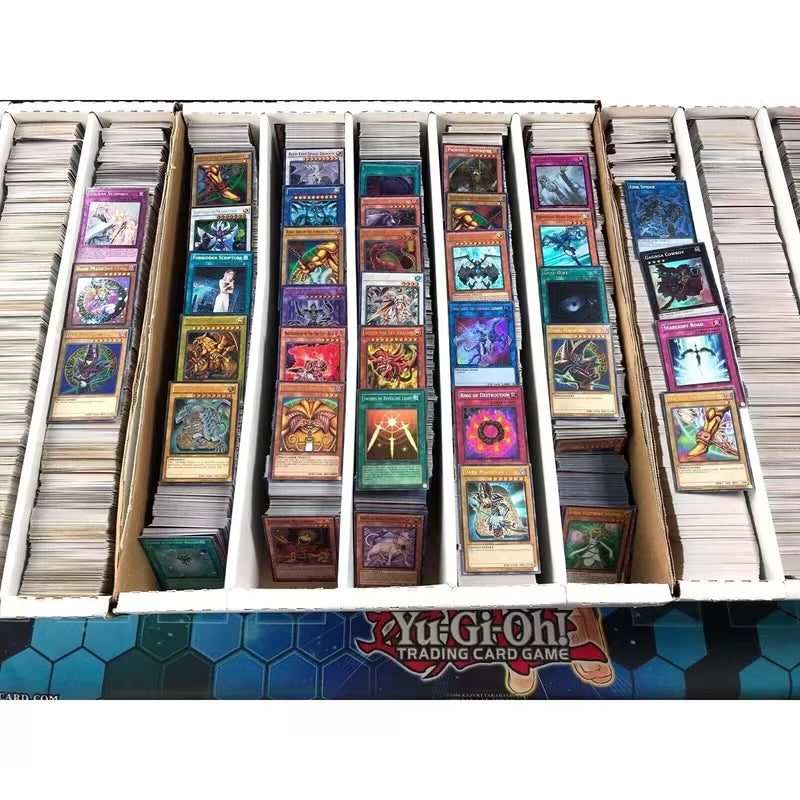 1,500 Assorted Yu-Gi-Oh Card Lot - Rares and Foils Included!!!
