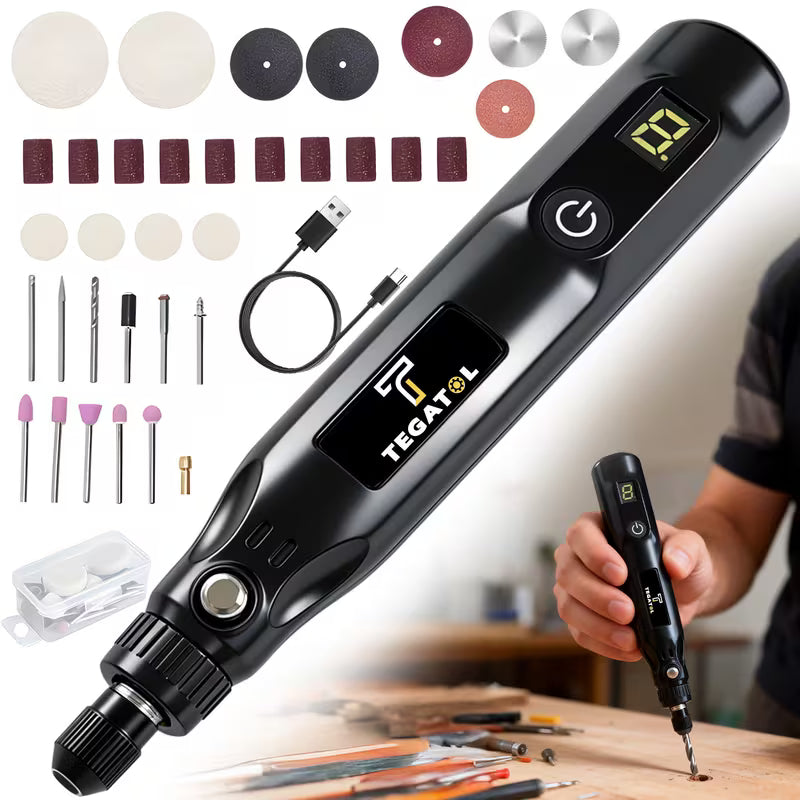 2026 New Flagship Edition LCD Cordless Rotary Tool Set