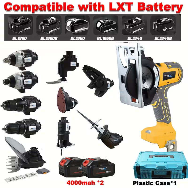 Brushless Power Tool Combo Kit