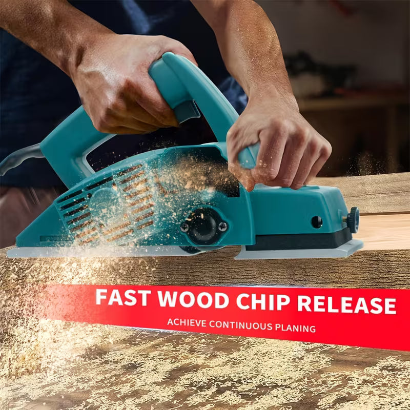ZEEKMUSS Hand Planer Adjustable Depth 0-1Mm, Wood