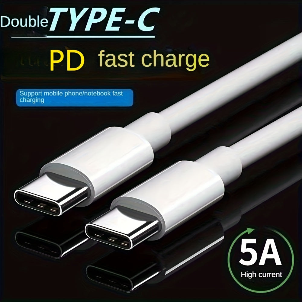 USB Type-C Cable, Double-Headed PD Charge Line