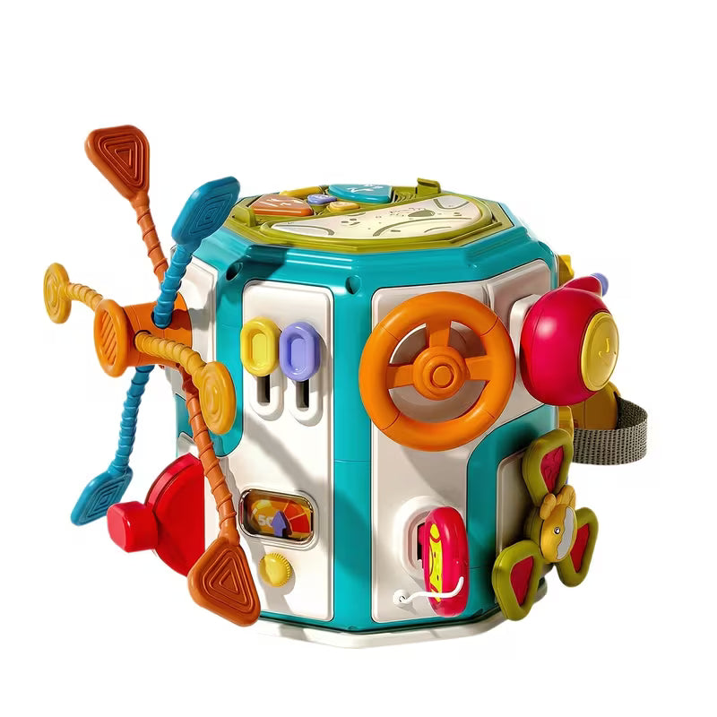 20-In-1 Busy Board Activity Cube