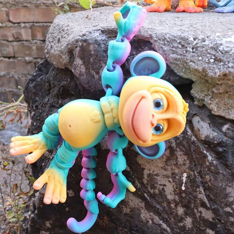3D Printed Funny Monkey Statue