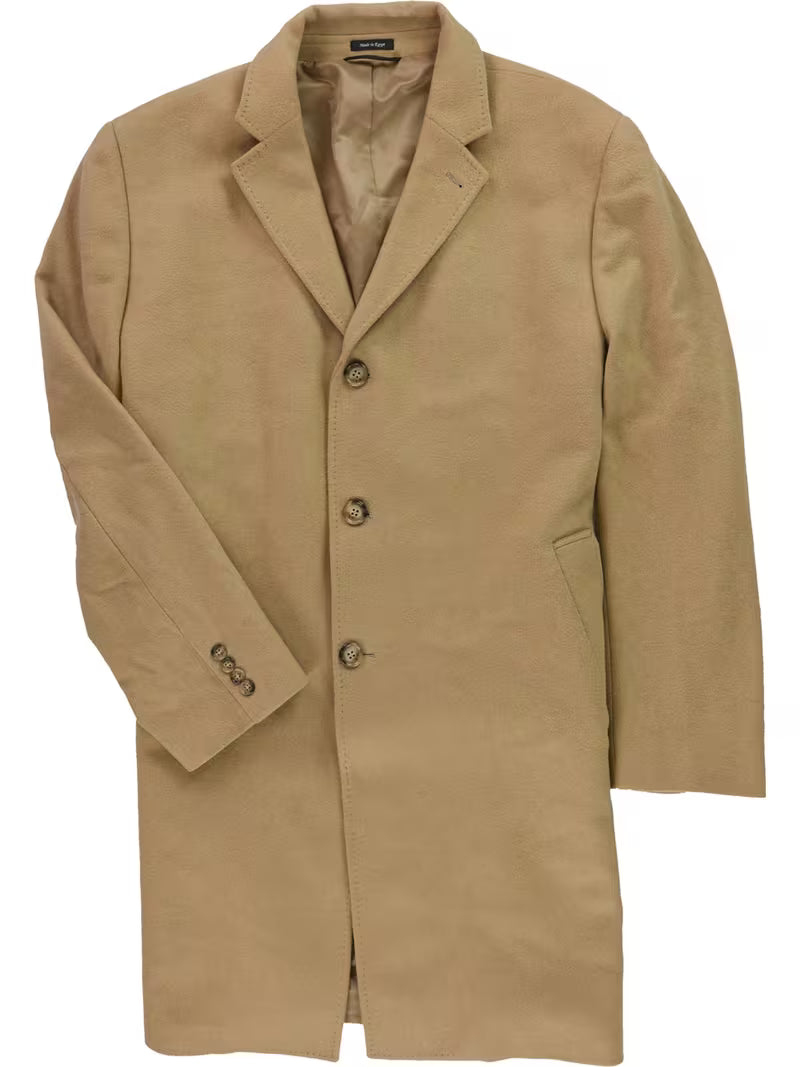 Ralph Lauren Mens Solid Overcoat Dress
