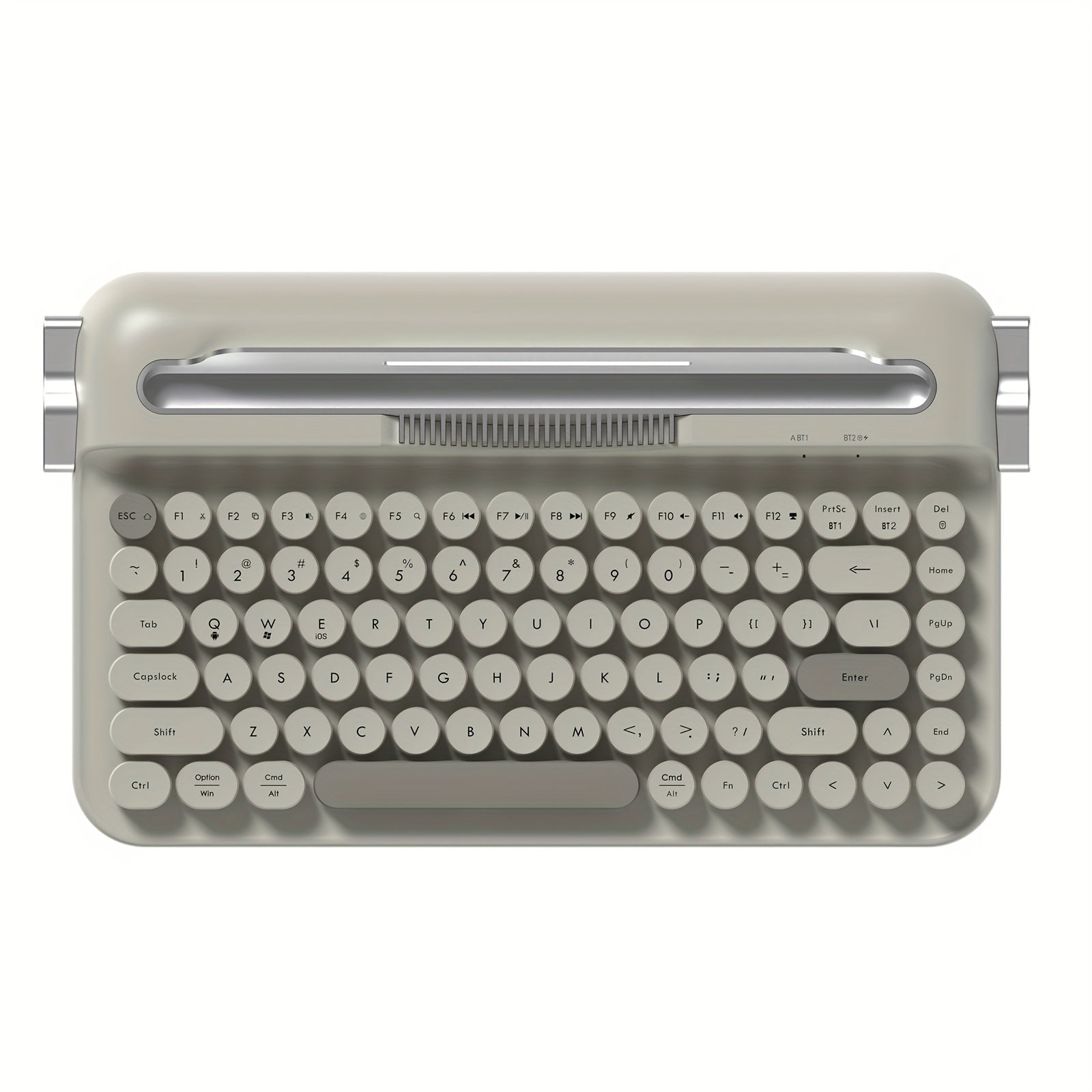 AJAZZ AF84 Wireless 2.4G Dual-Mode Retro Keyboard