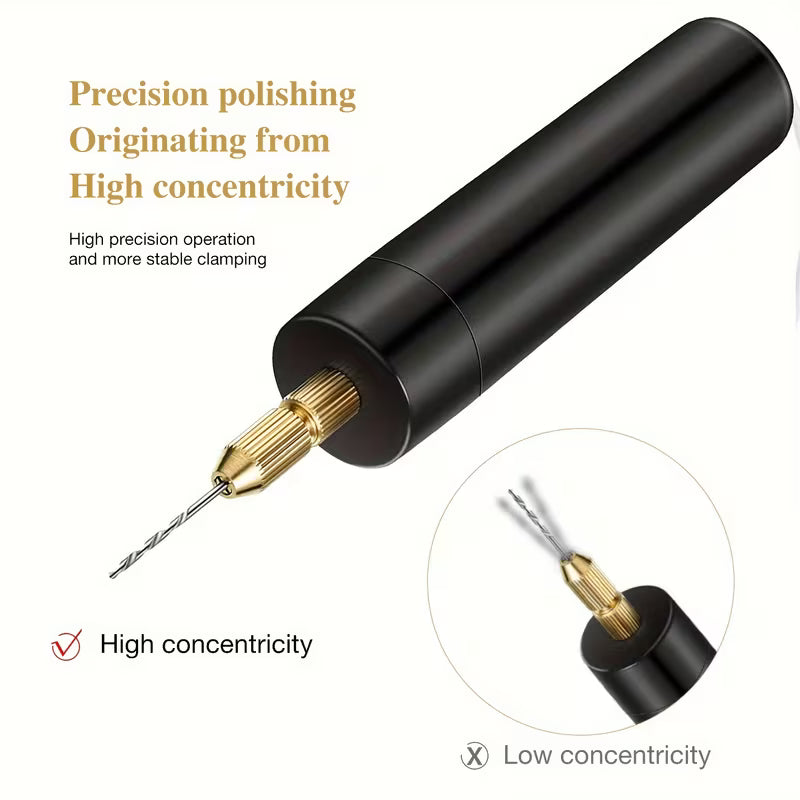 USB Powered Handheld Mini Electric Drill Set Hand Drill 3