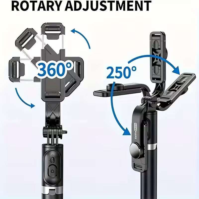 40 Inch Smartphone Selfie Stick Tripod, Expandable Selfie Stick Integrated Smartphone Tripod