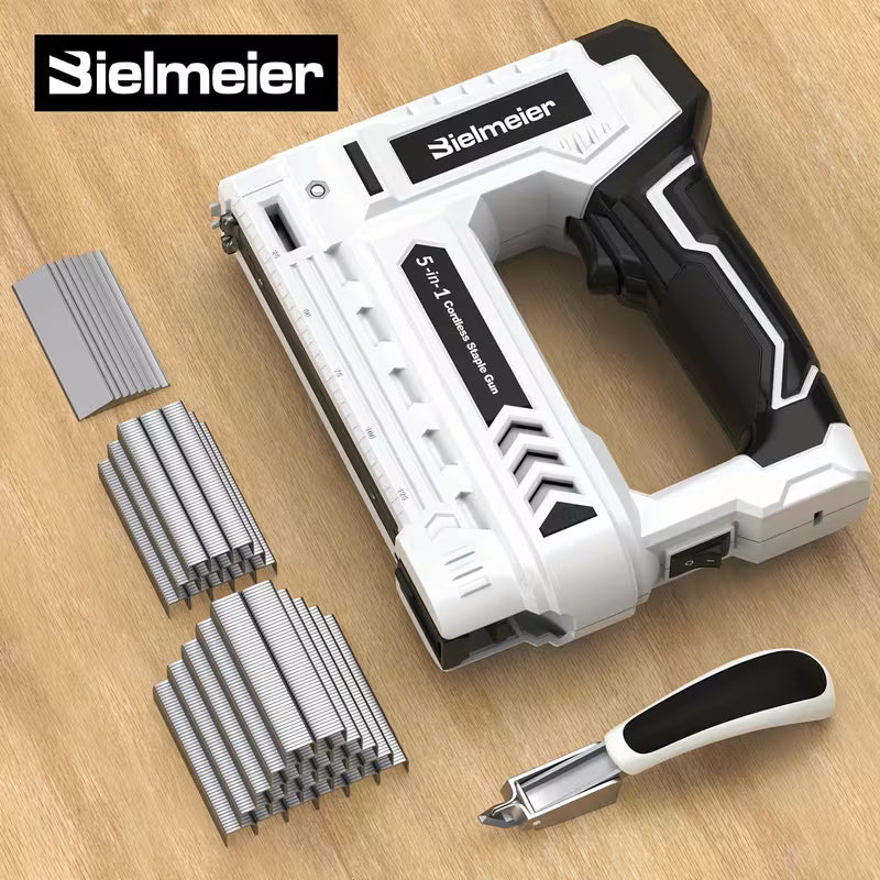 Bielmeier 4V 5-in-1 Type-C Rechargeable Stapler Kit