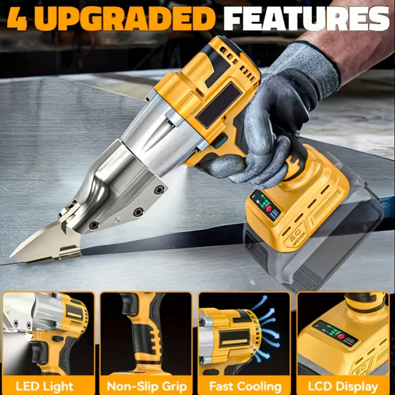 Cordless Metal Shears for Dewalt 20V Max (batteries Not Included) - Metal Cutter, 450Nm Torque
